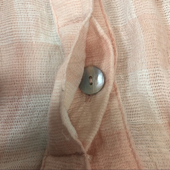 Free People Hey There Sunrise Button Down Top XS/S - Picture 8 of 8